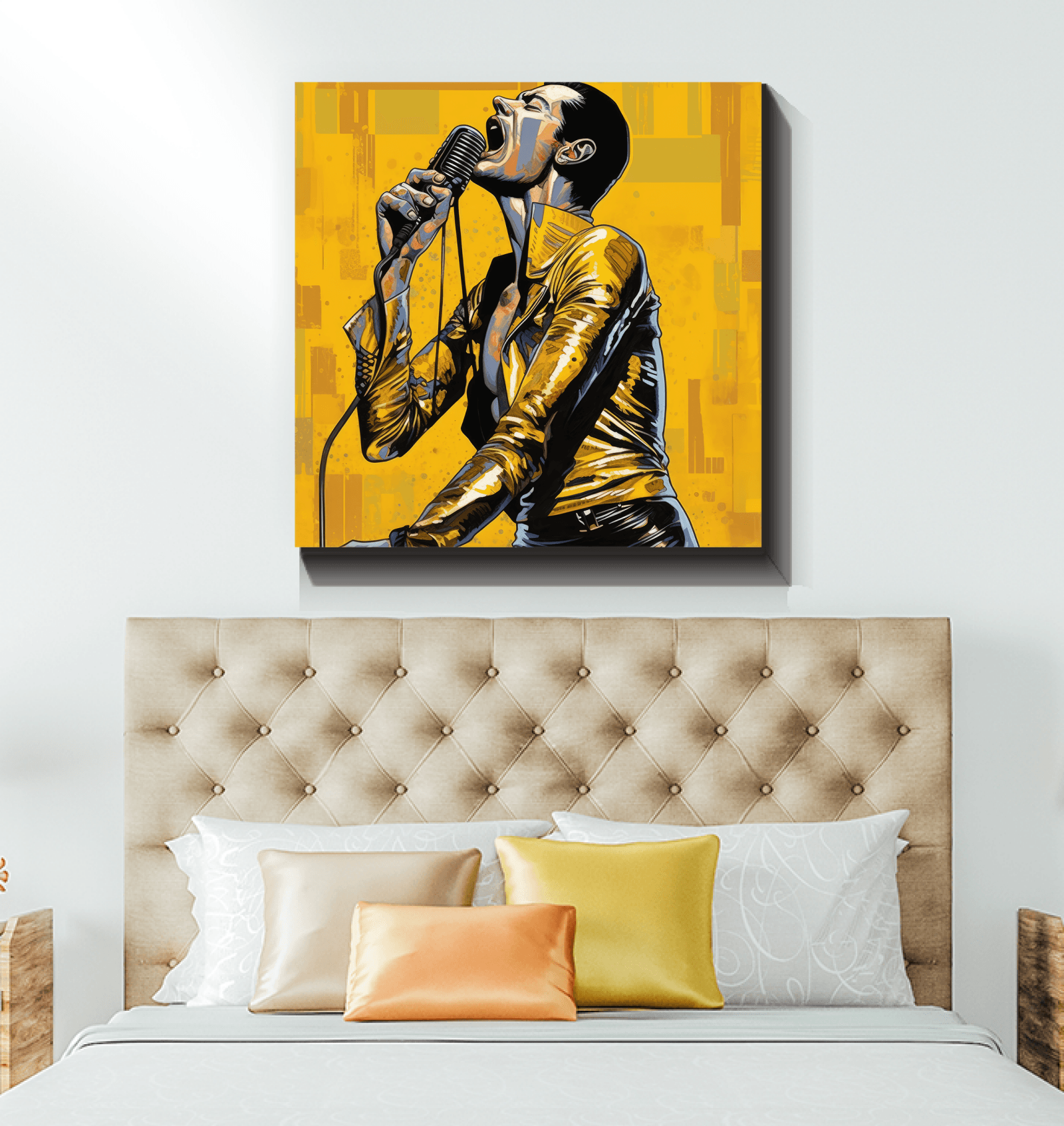 Art print of musicians designed to inspire and decorate.