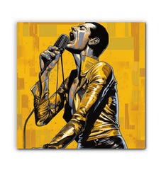 Elegant wrapped canvas depicting soul-awakening musicians.