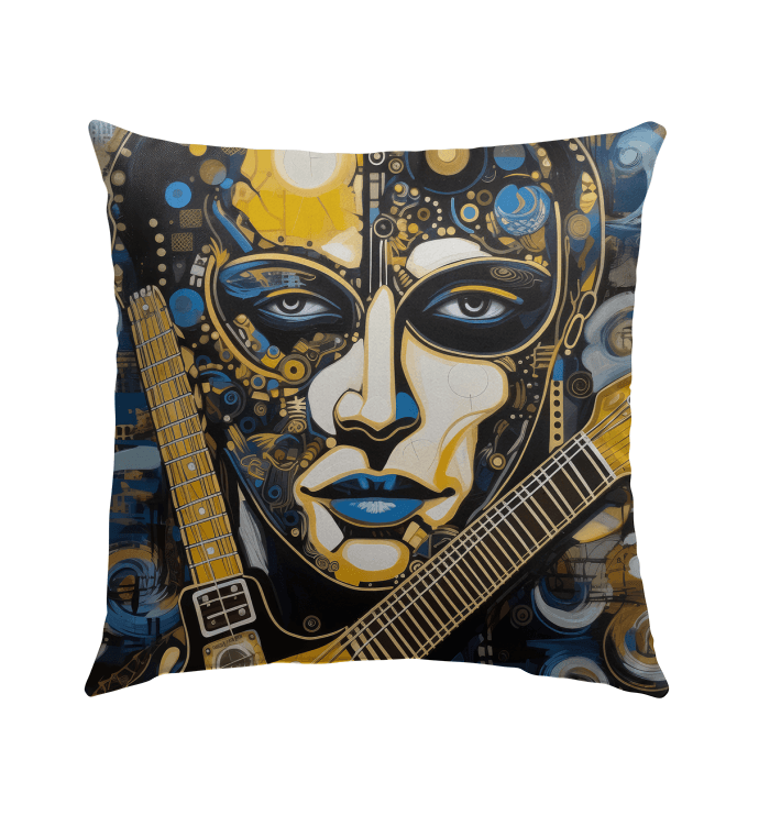 Musicians Create Beauty Outdoor Pillow - Beyond T-shirts