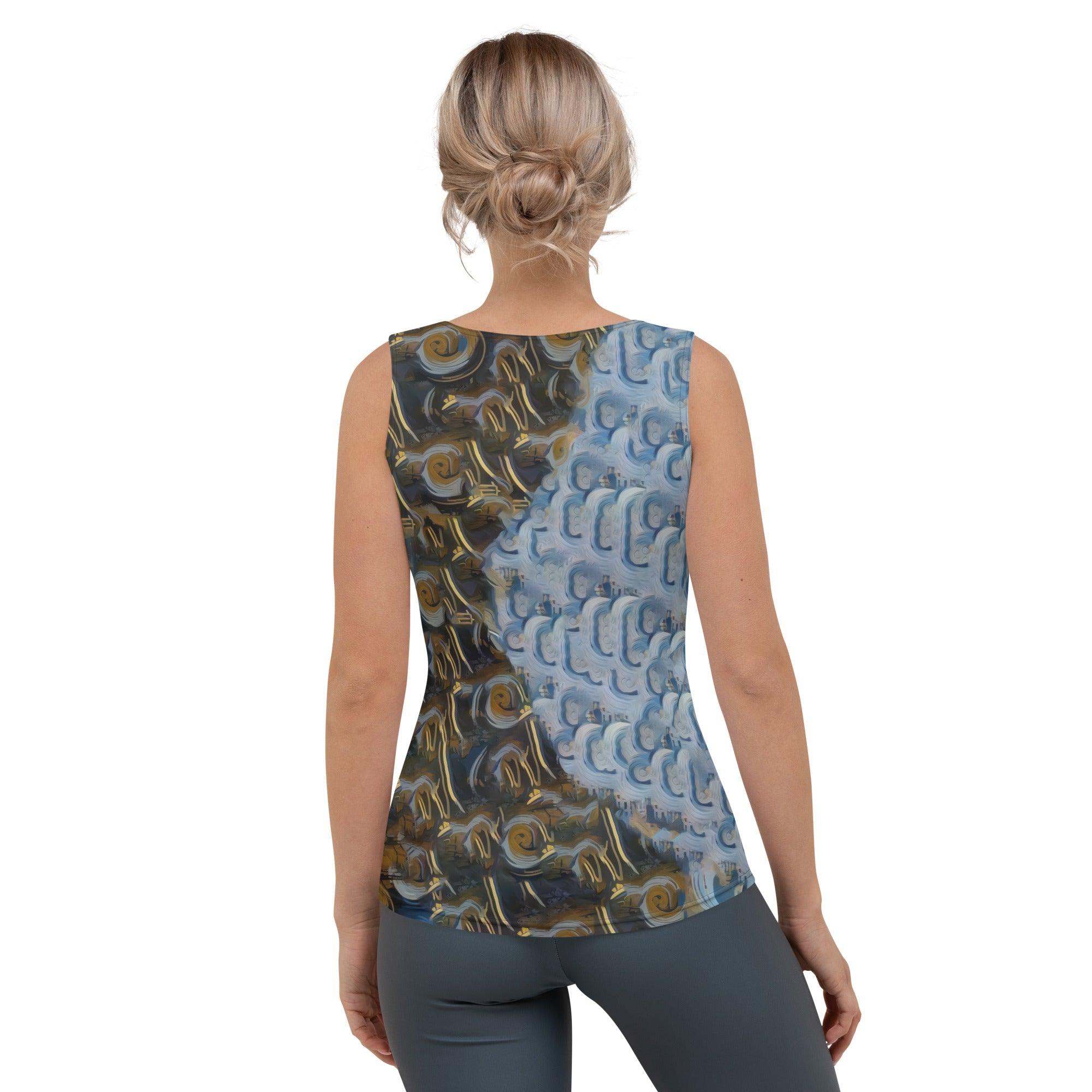 Musicians Create Beauty Tank Top Back View