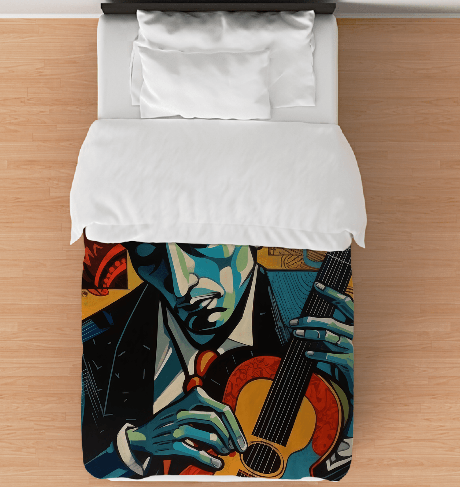 Musicians Create Magic Comforter - Twin - Beyond T-shirts