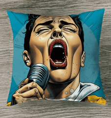 Musicians Evoke Wonder Outdoor Pillow - Beyond T-shirts