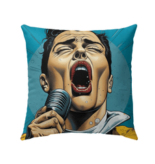 Musicians Evoke Wonder Outdoor Pillow - Beyond T-shirts