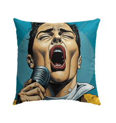 Musicians Evoke Wonder Outdoor Pillow - Beyond T-shirts