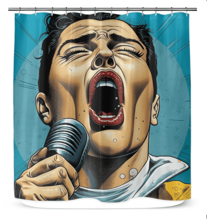 Musicians Evoke Wonder Shower Curtain - Beyond T-shirts