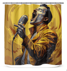 Musicians Inspire Innovation Shower Curtain - Beyond T-shirts