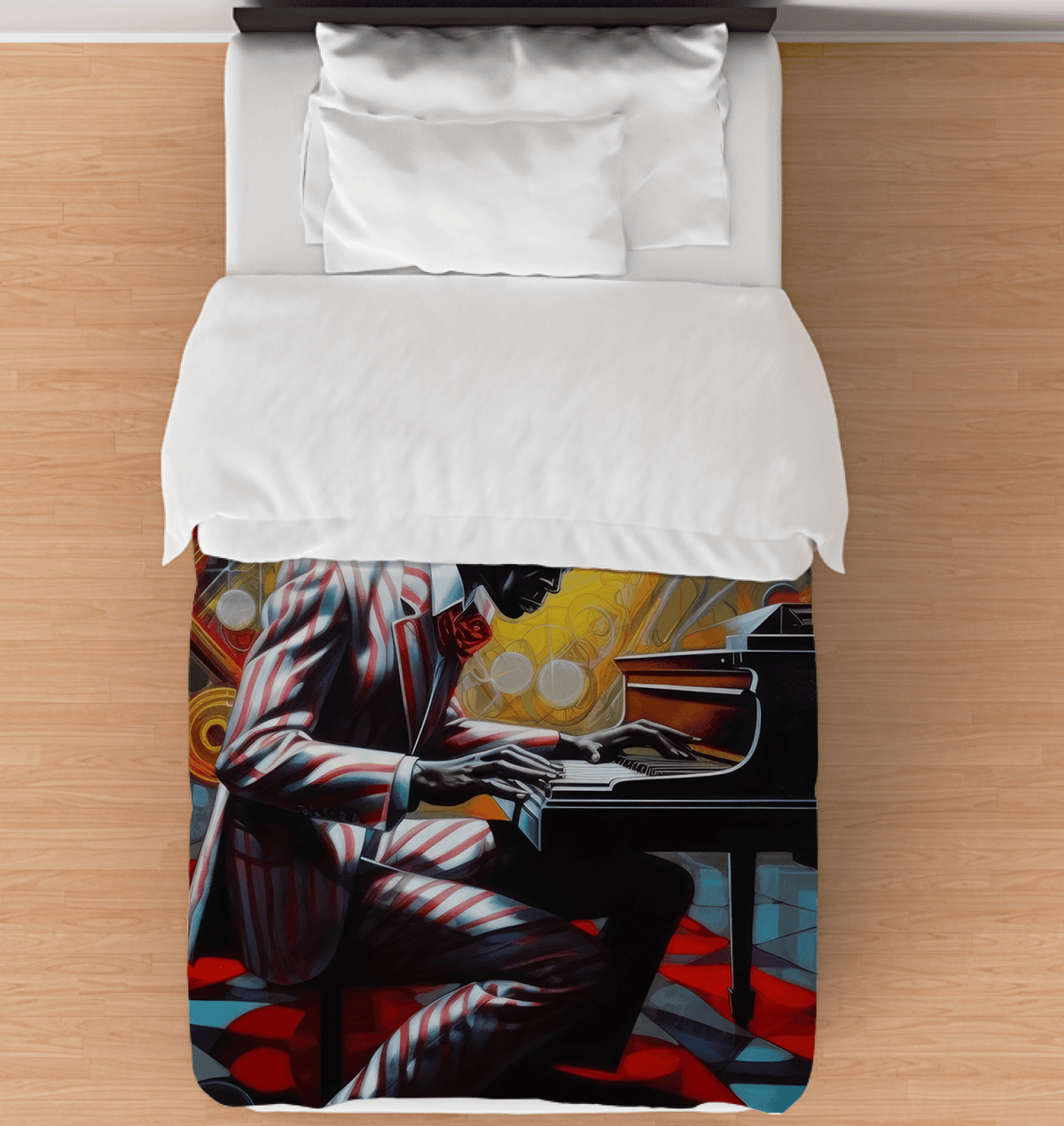 Musicians Open Minds Duvet Cover - Beyond T-shirts