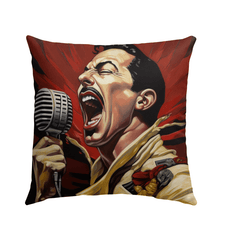 Musicians Shape Culture Outdoor Pillow - Beyond T-shirts