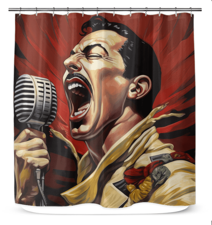 Musicians shape culture Shower Curtain - Beyond T-shirts