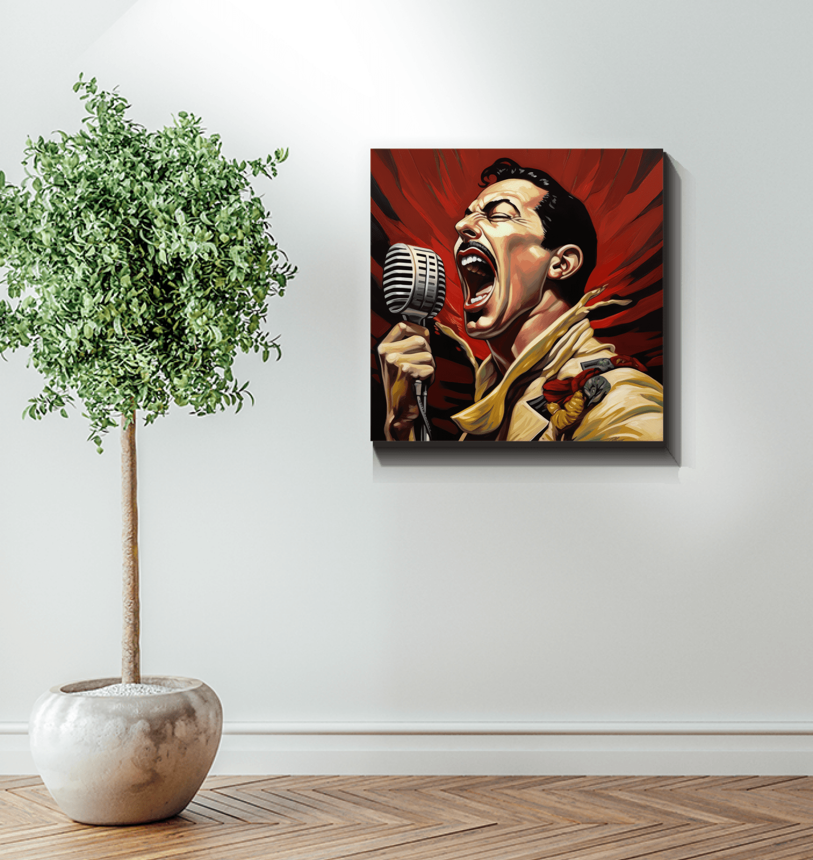 Inspirational musicians canvas art perfect for music and art aficionados.