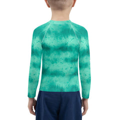 Kids Fantasy-Themed Protective Swimwear with Mystic Eyes Design.