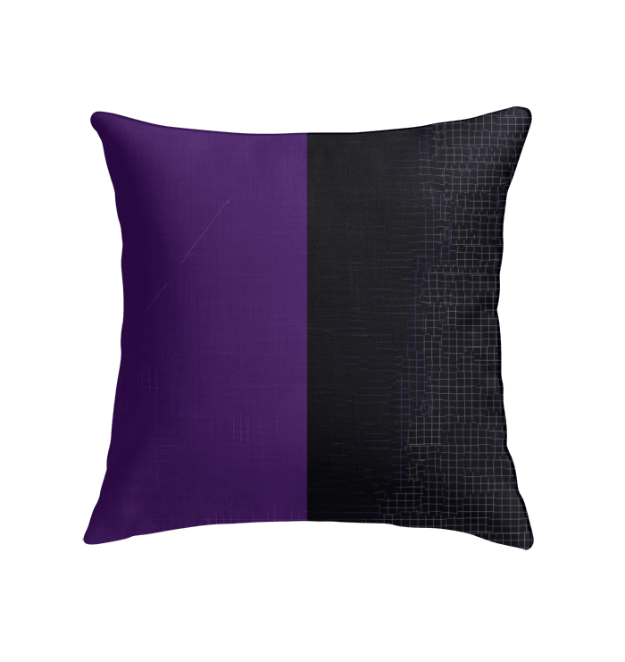 Elegant indoor pillow featuring a women's dance motion artwork