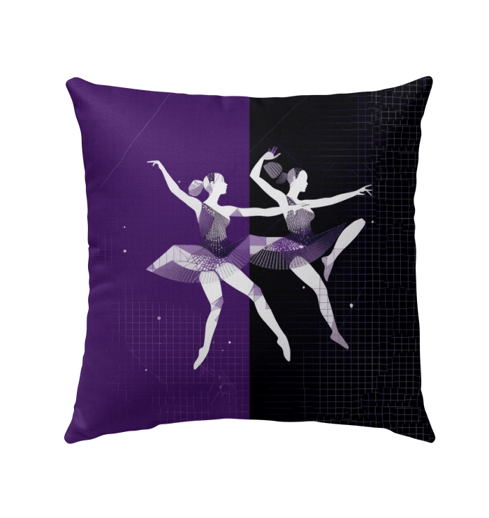 Mystical Women s Dance Motion Outdoor Pillow - Beyond T-shirts