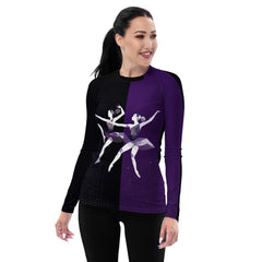 Mystical Women's Dance Motion Women's Rash Guard - Beyond T-shirts