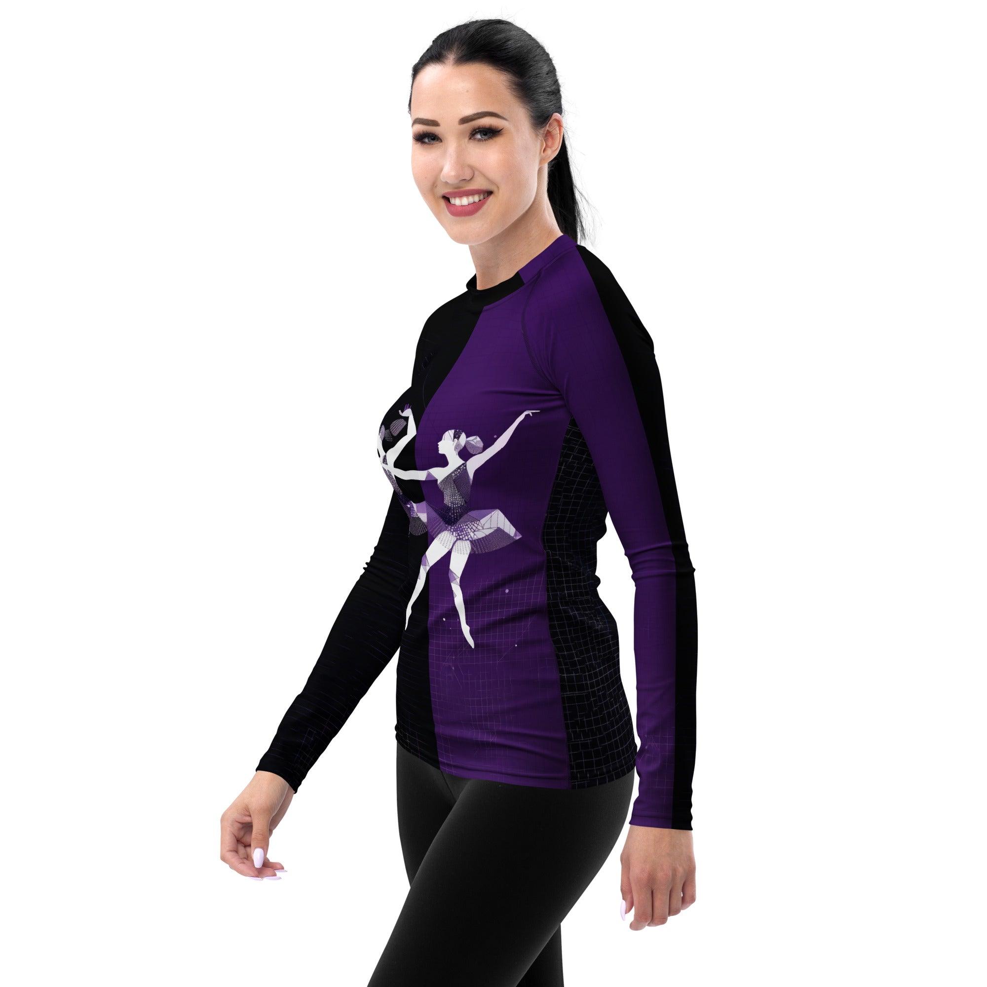 Mystical Women's Dance Motion Women's Rash Guard - Beyond T-shirts