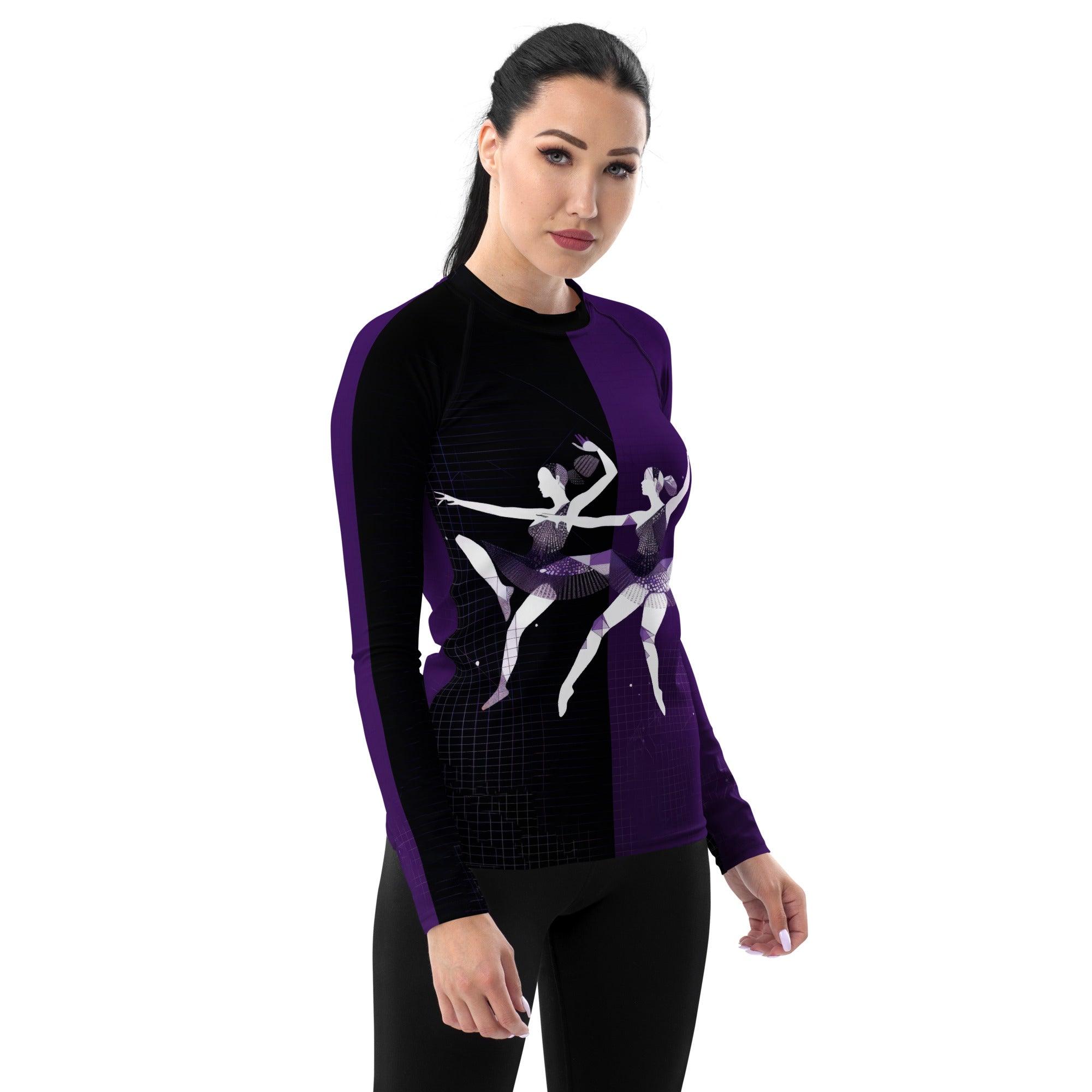 Mystical Women's Dance Motion Women's Rash Guard - Beyond T-shirts