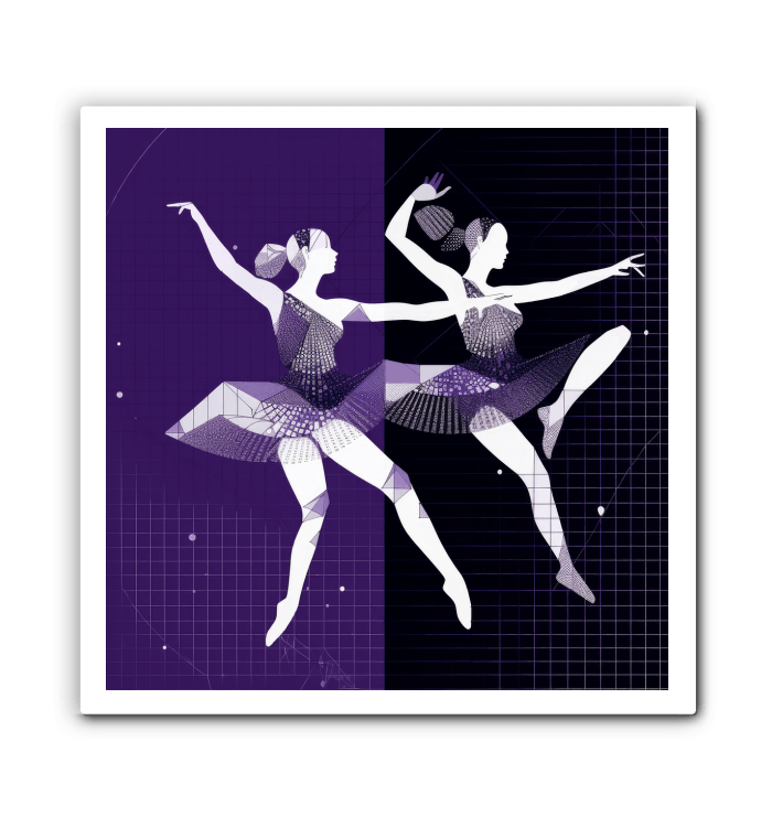 Mystical Women s Dance Motion Wrapped Canvas - Beyond T-shirts