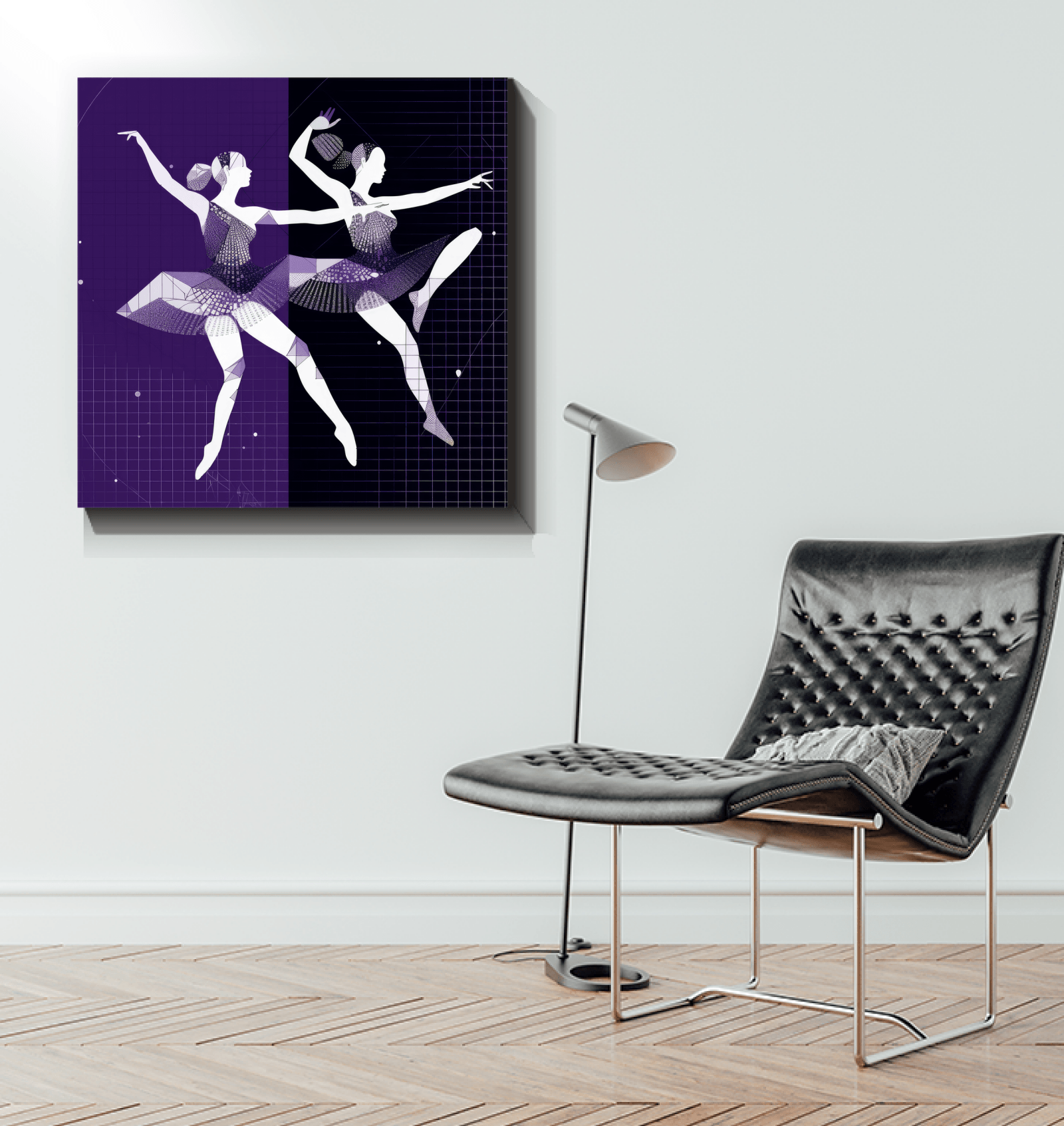 Mystical Women s Dance Motion Wrapped Canvas - Beyond T-shirts