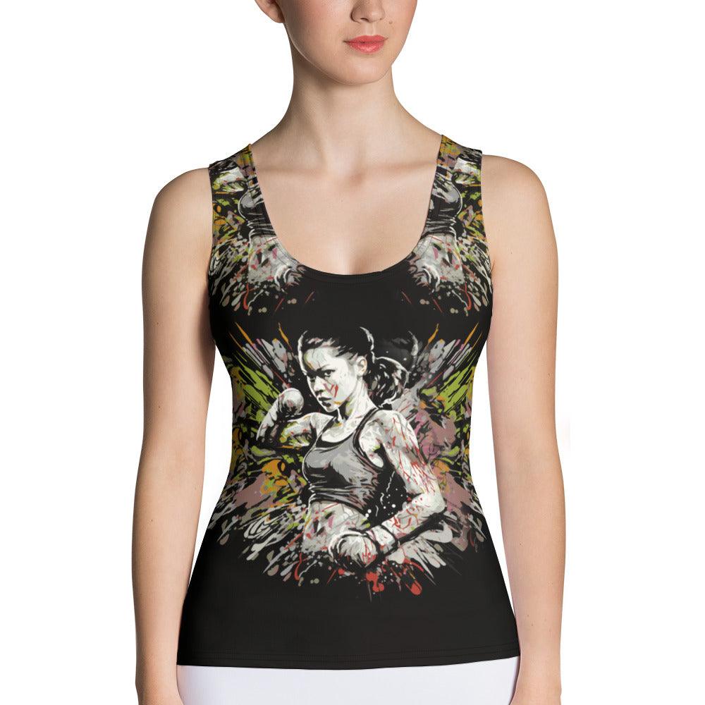 No Pain, No Gain Sublimation Cut & Sew Tank Top - Beyond T-shirts