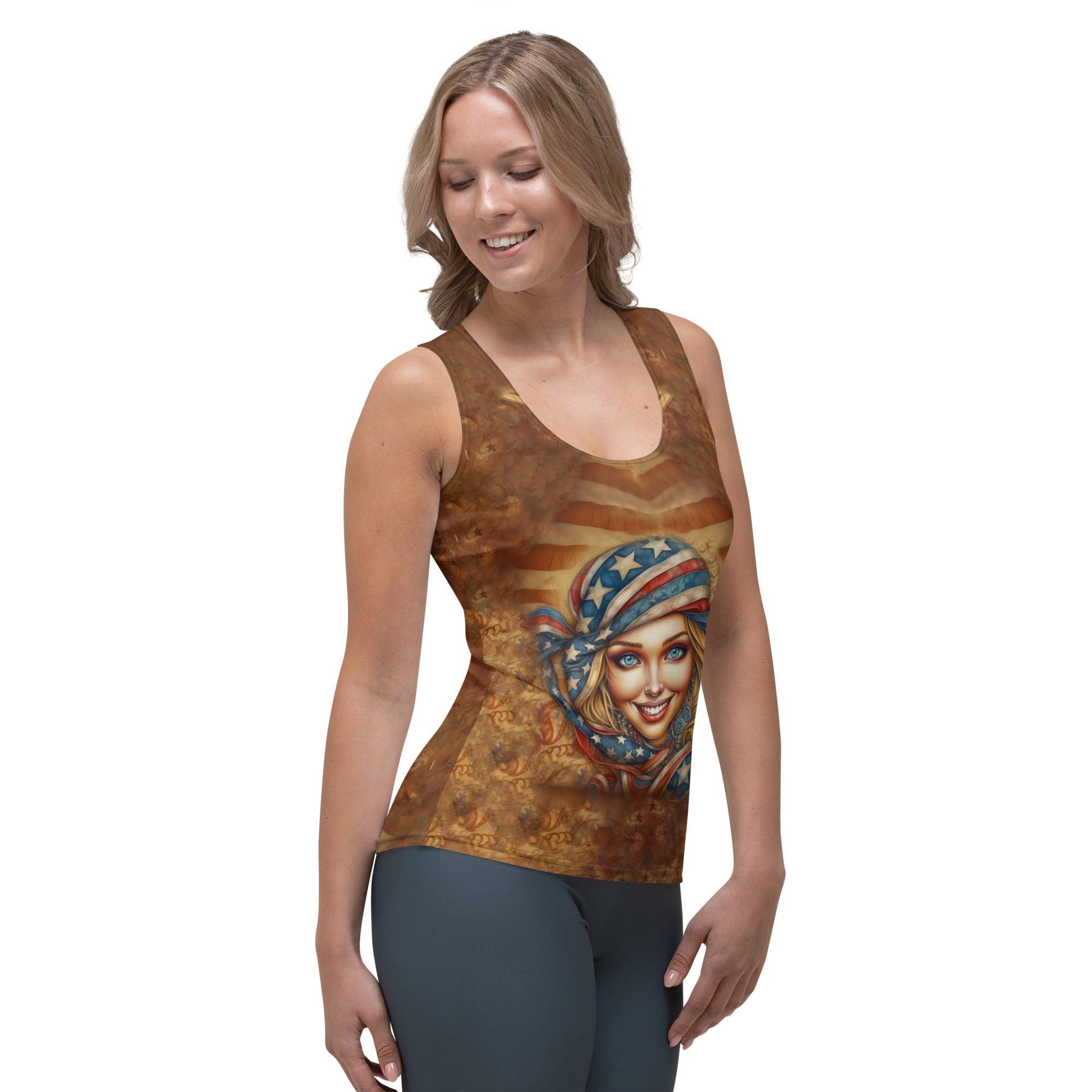 Oceanic Odyssey Sublimation Cut & Sew Tank Top - Beyond T-shirts