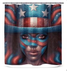 Old Glory's Glory Shower Curtain - Beyond T-shirts