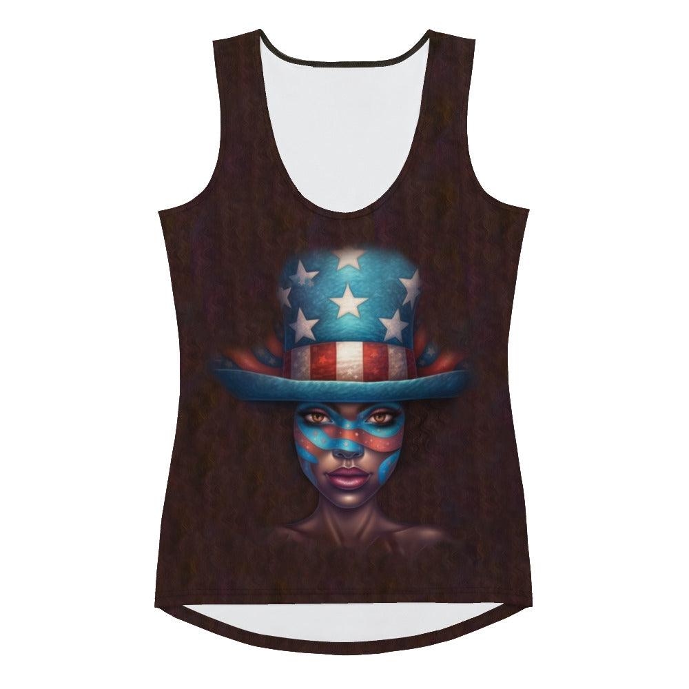 Old Glory's Glory Sublimation Cut & Sew Tank Top - Beyond T-shirts