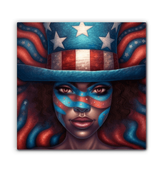 Old Glory's Glory Wrapped Canvas - Beyond T-shirts