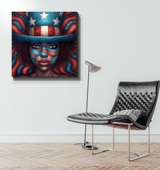 Old Glory's Glory Wrapped Canvas - Beyond T-shirts