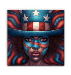 Old Glory's Glory Wrapped Canvas - Beyond T-shirts