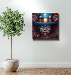 Old Glory's Glory Wrapped Canvas - Beyond T-shirts
