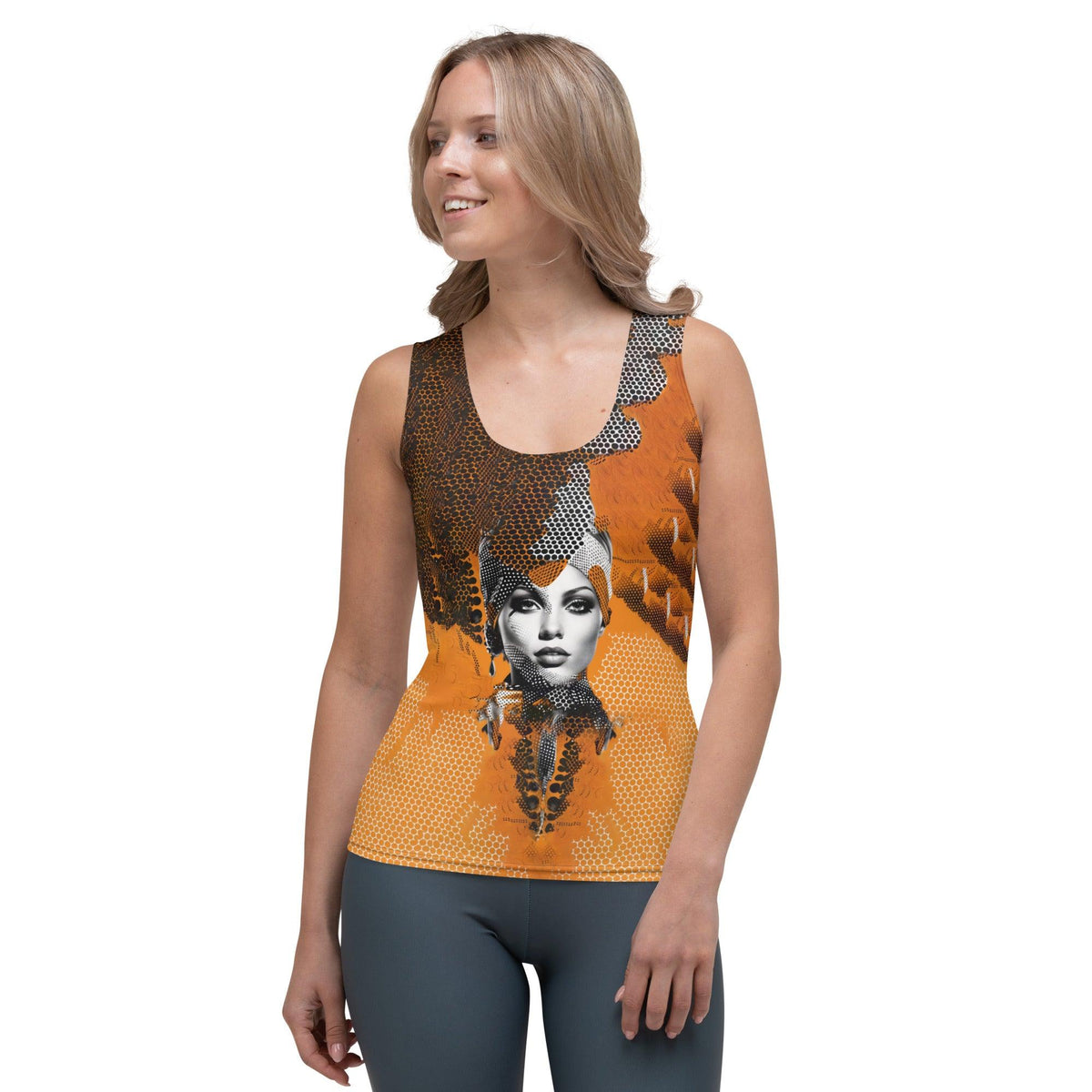 Painted Palates Sublimation Cut & Sew Tank Top - Beyond T-shirts