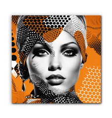 Bright and bold Painted Palates canvas print