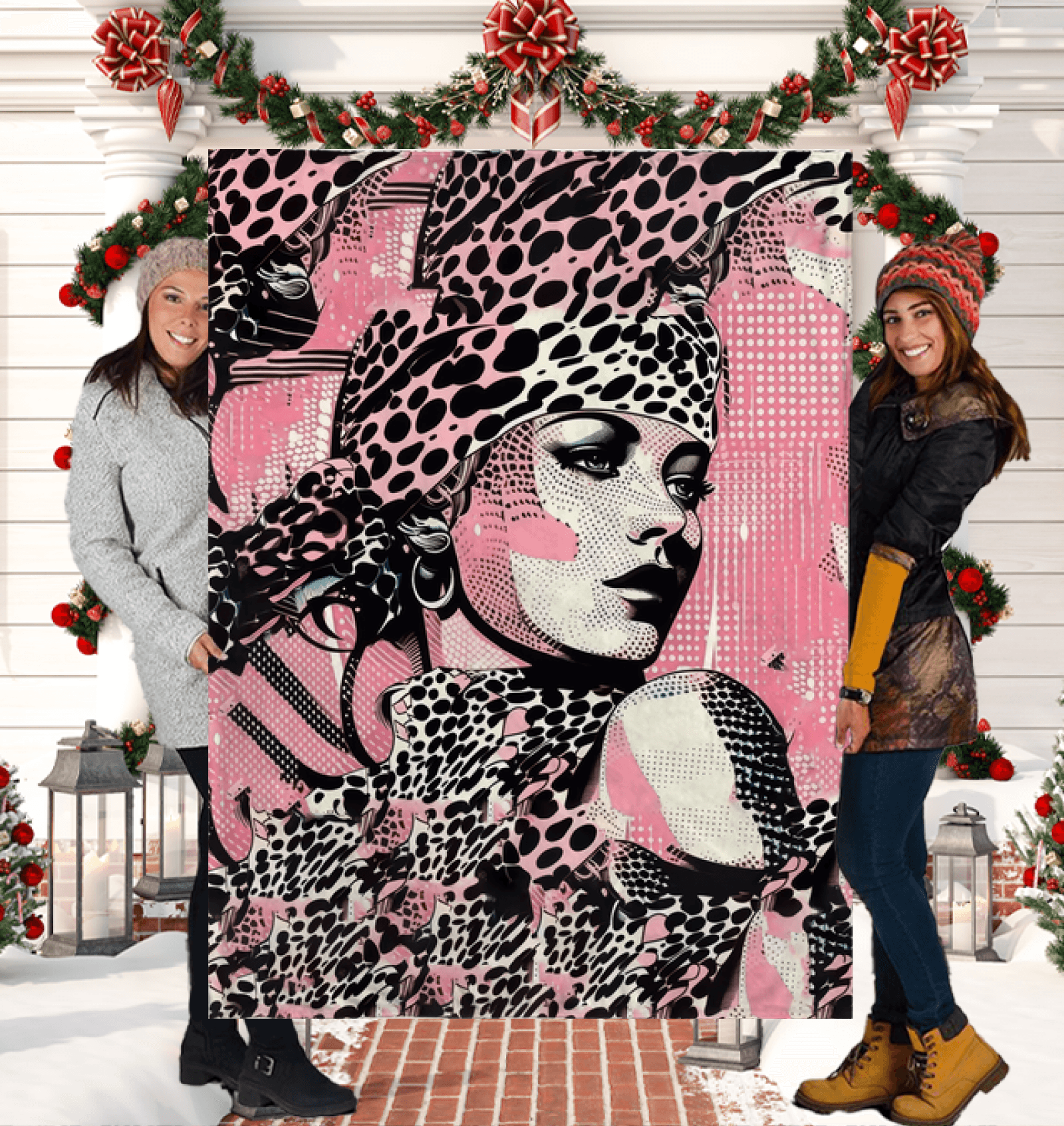 Painted Passions Sherpa Blanket - Beyond T-shirts
