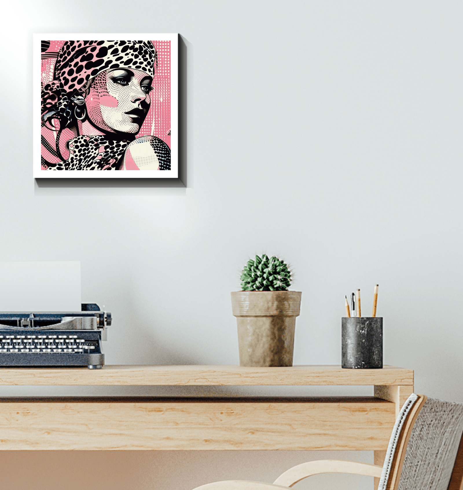 Vivid colors of Painted Passions wall art