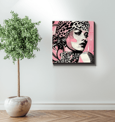Artistic wrapped canvas titled Painted Passions