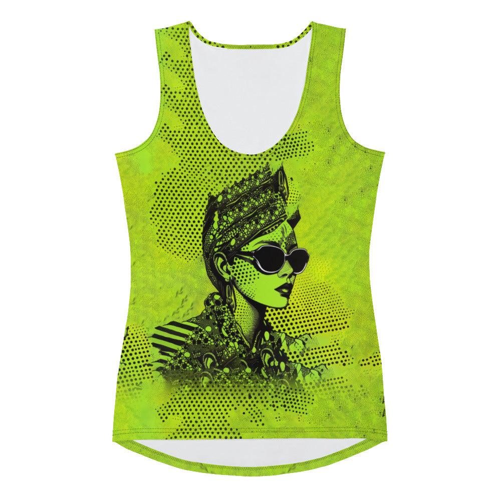 Painted Perfection Sublimation Cut & Sew Tank Top - Beyond T-shirts