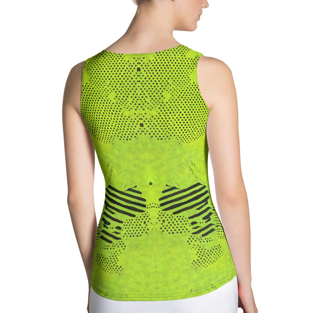 Painted Perfection Sublimation Cut & Sew Tank Top - Beyond T-shirts