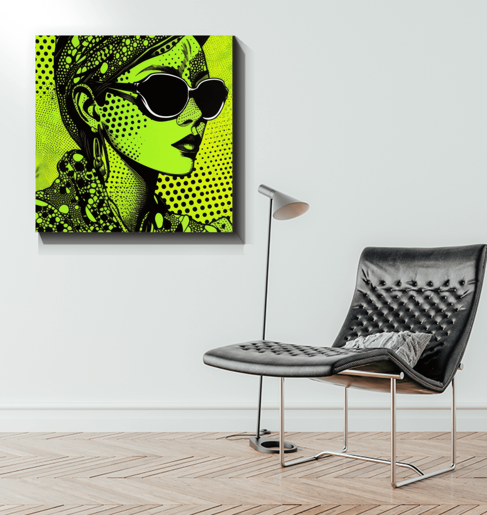 Gallery view of Painted Perfection wrapped canvas art.