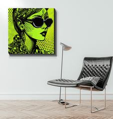 Gallery view of Painted Perfection wrapped canvas art.
