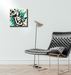 Passion with amplifiers wrapped canvas - Beyond T-shirts