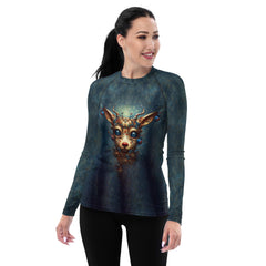 Patriotic Installations Women's Rash Guard - Beyond T-shirts