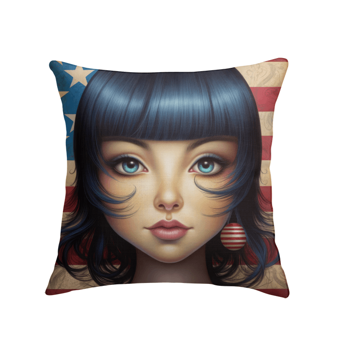 Patriotic Pizzazz Indoor Pillow - Beyond T-shirts