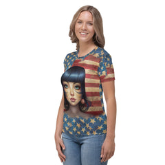 Patriotic Pizzazz Women's T-Shirt - Beyond T-shirts