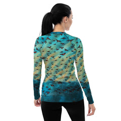 Patriotic Portfolios Women's Rash Guard - Beyond T-shirts