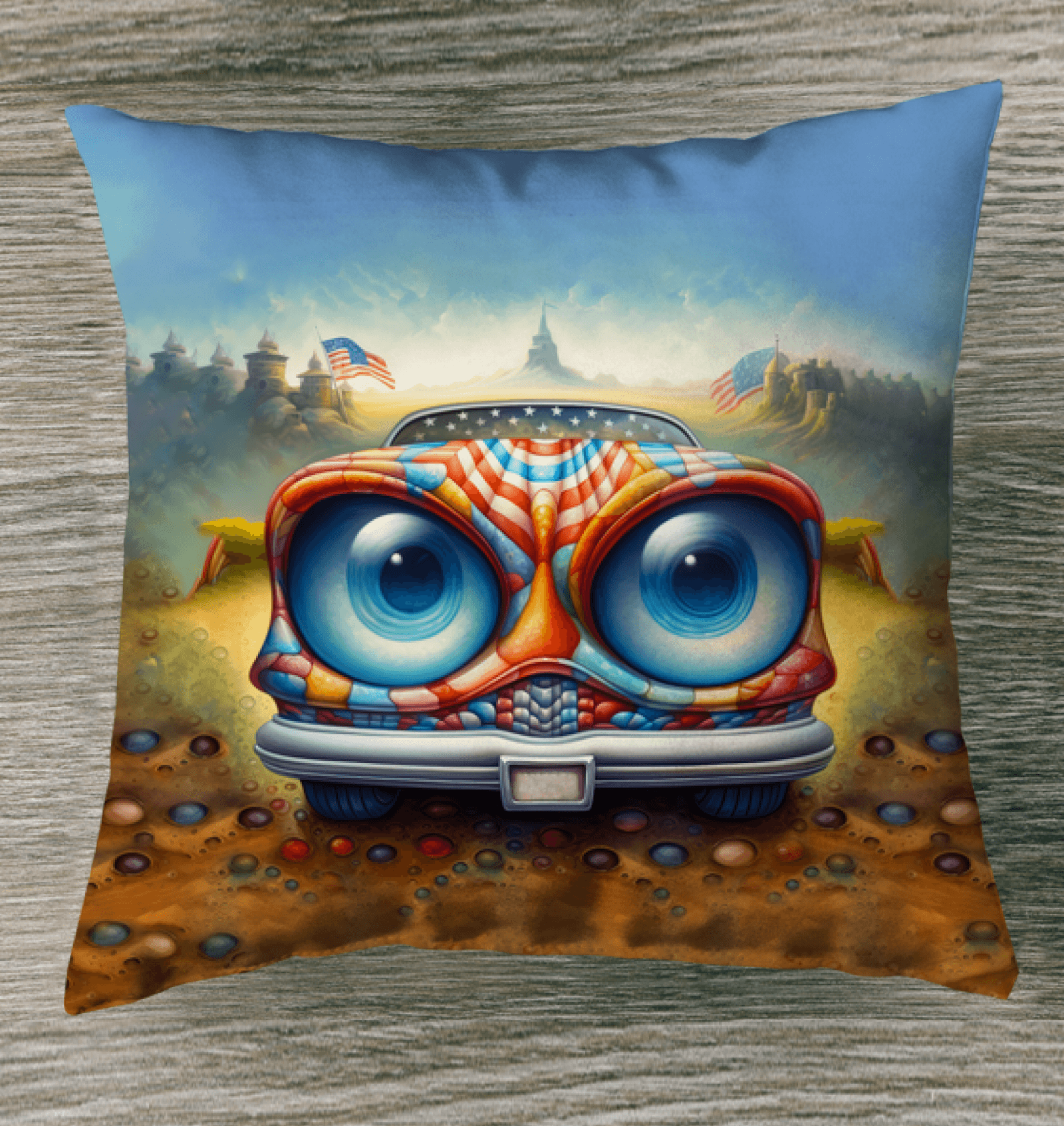 Patriotic Pride Indoor Pillow - Beyond T-shirts