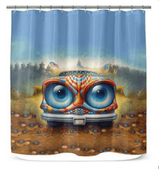 Patriotic Pride Shower Curtain - Beyond T-shirts