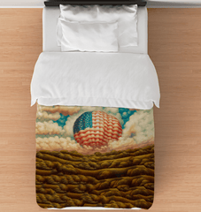 Patriotic Strokes Duvet Cover - Beyond T-shirts