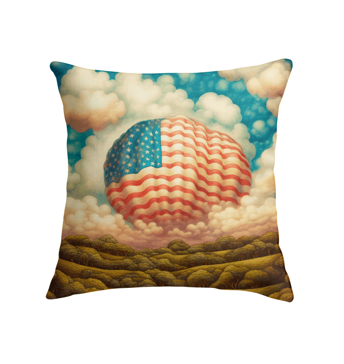 Patriotic Strokes Indoor Pillow - Beyond T-shirts