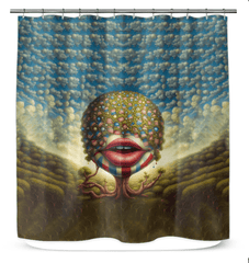 Patriotism Impressions Shower Curtain - Beyond T-shirts