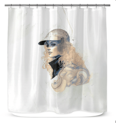 Pen and Ink Magic Shower Curtain - Beyond T-shirts